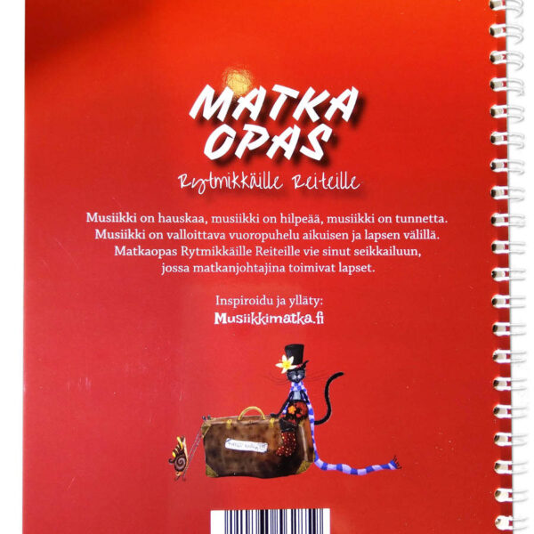 Matkaopas Rytmikkäille Reiteille + Lähdetään Musiikkimatkalle QR-kortti