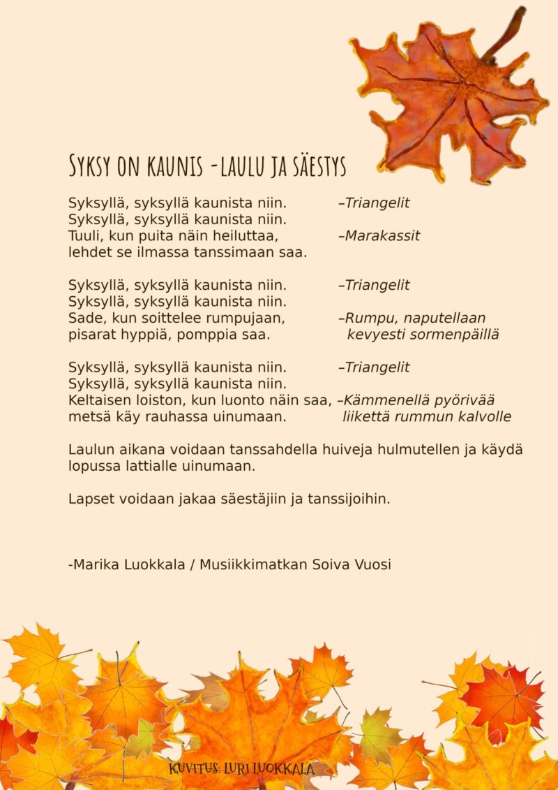 Musiikkimatkan Soiva Vuosi