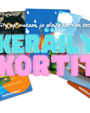 Musiikkimatkan ladattavat keräilykortit