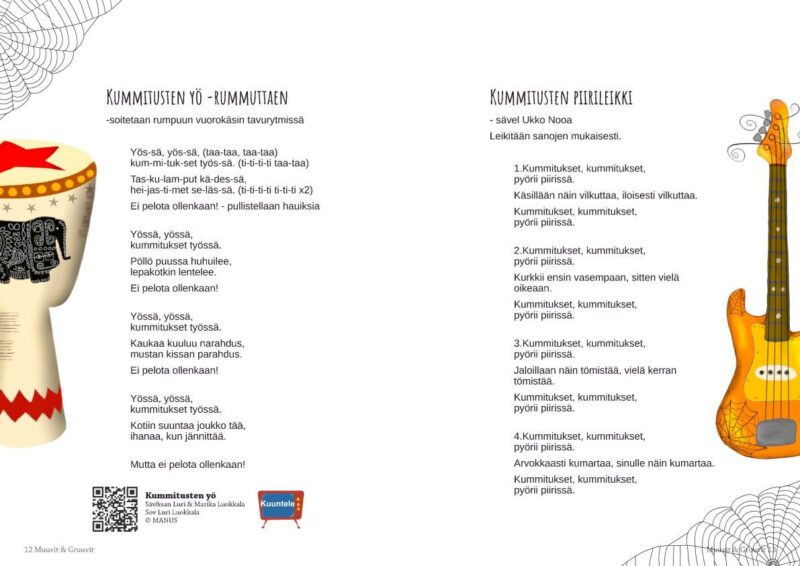 Muuvit ja Gruuvit Onnistuneeseen Kummitteluun tulostettava pdf