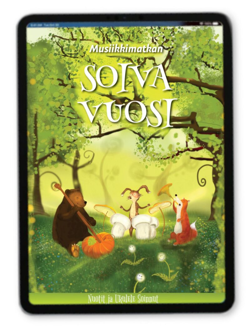 Soiva Vuosi nuotit & ukulelen soinnut tulostettava pdf