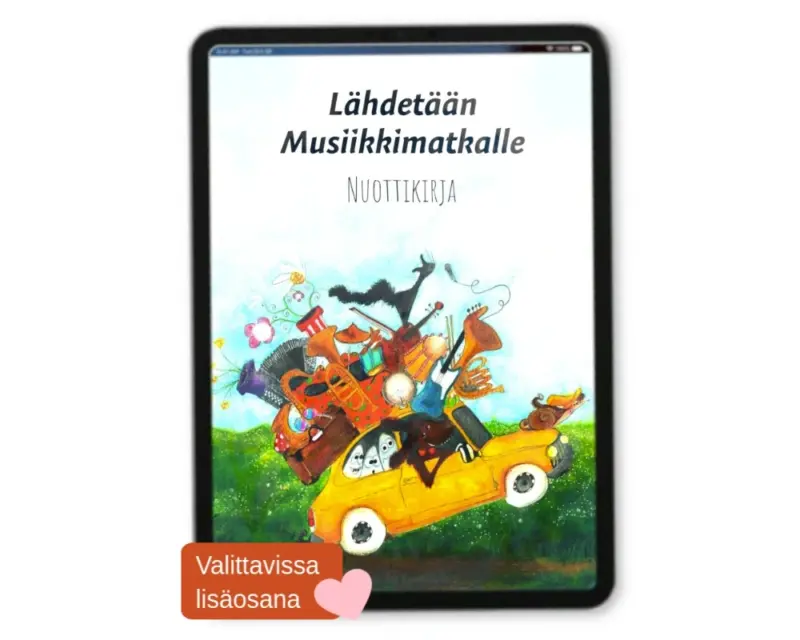 Lähdetään Musiikkimatkalle -paketti