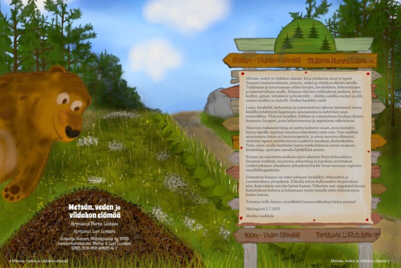 Metsän, veden ja viidakon elämää