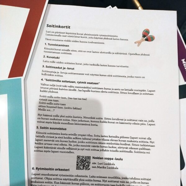 Valmiit musiikki- ja leikkituokiot 3-6-vuotiaille