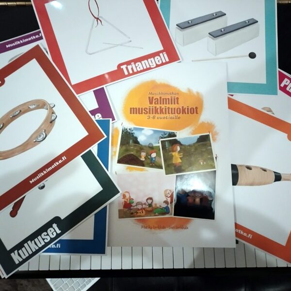 Valmiit musiikki- ja leikkituokiot 3-6-vuotiaille