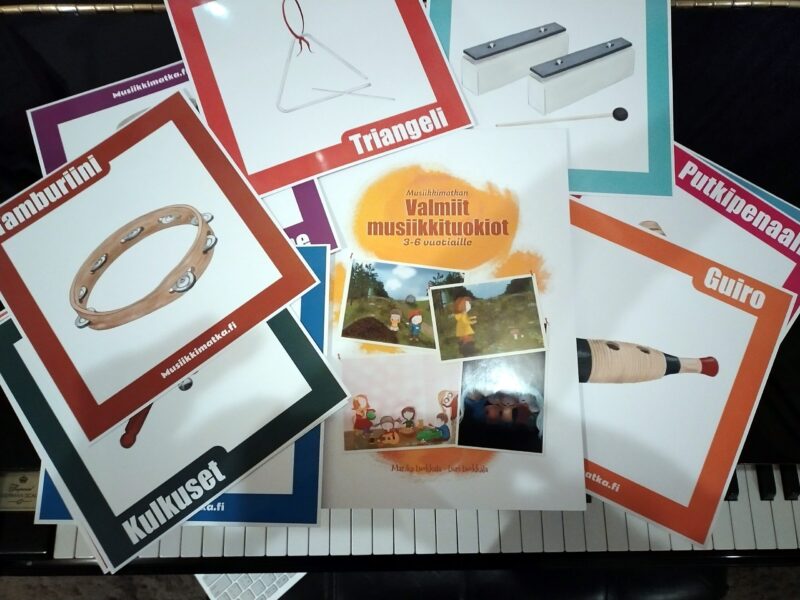Valmiit musiikki- ja leikkituokiot 3-6-vuotiaille