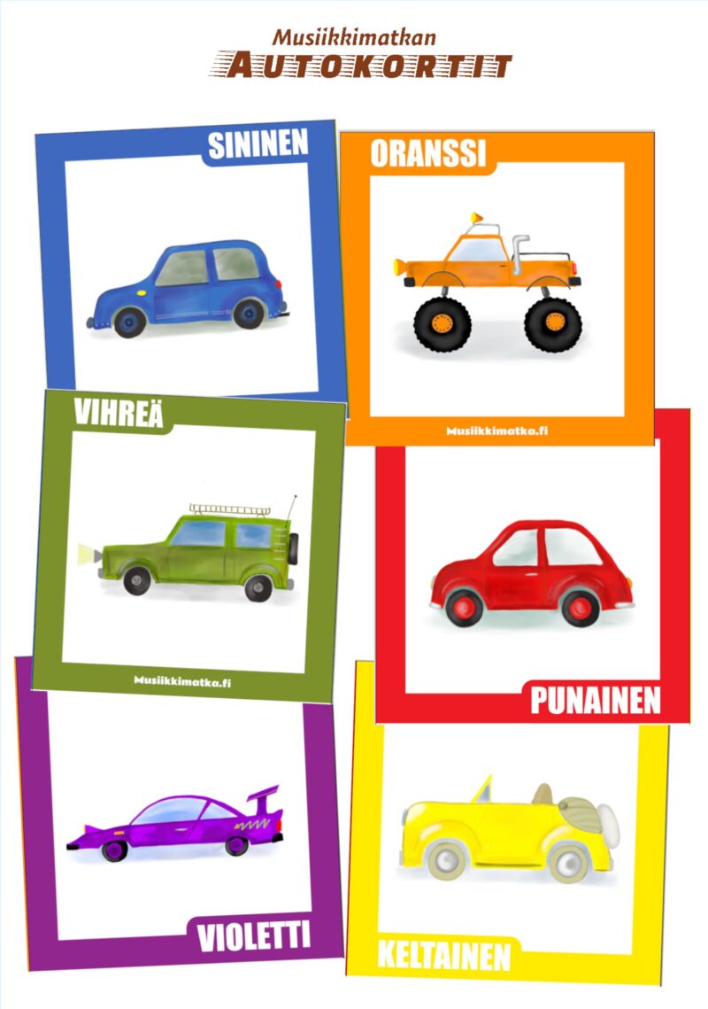 Valmiit musiikki- ja leikkituokiot -paketti