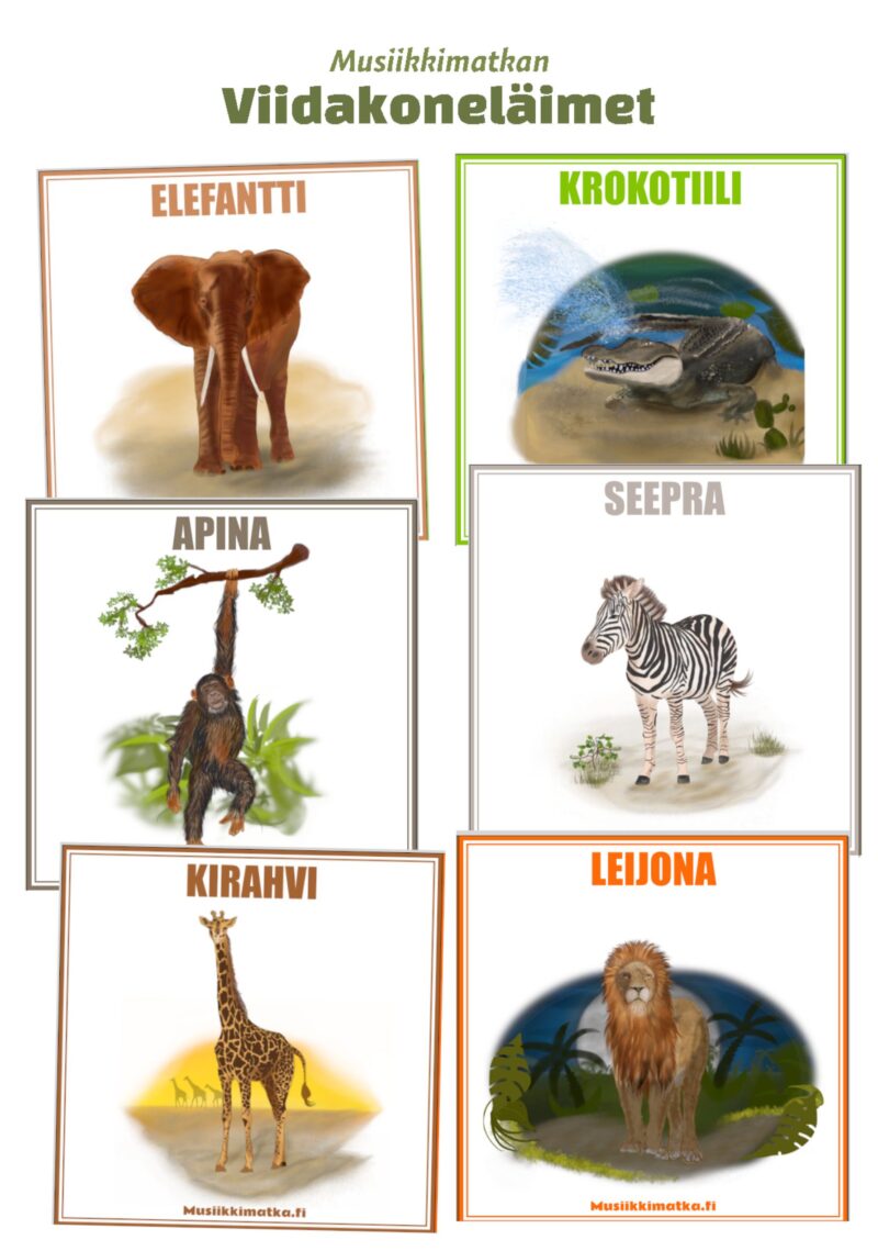 Valmiit musiikki- ja leikkituokiot -paketti