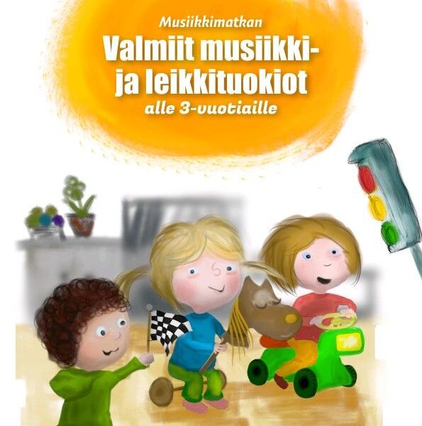Valmiit musiikki- ja leikkituokiot alle 3-vuotiaille
