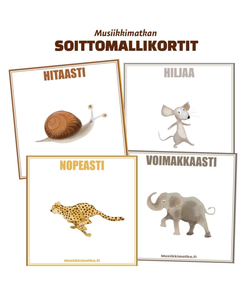 Valmiit musiikki- ja leikkituokiot -paketti