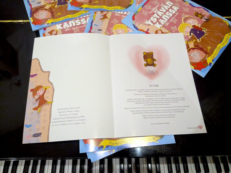 Musiikkimatkan ystävänpäivä materiaali