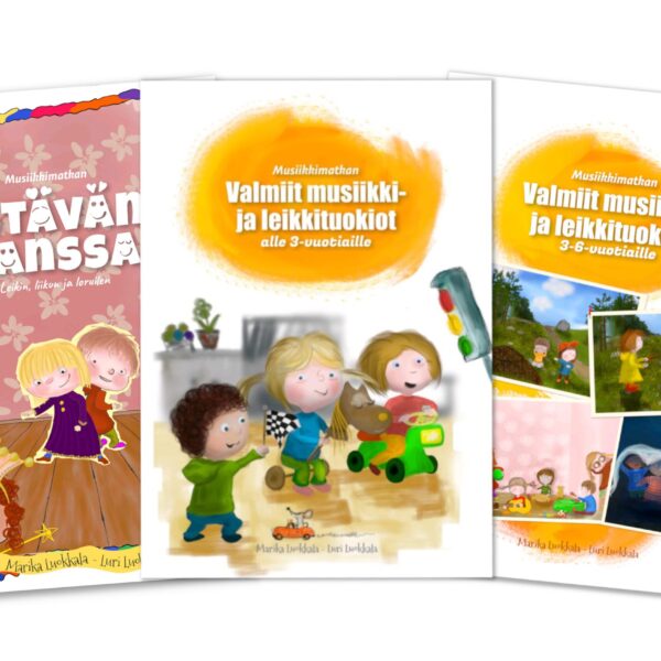 Valmiit musiikki- ja leikkituokiot -paketti – laskutuksella päiväkodeille, yrityksille ja yhteisöille