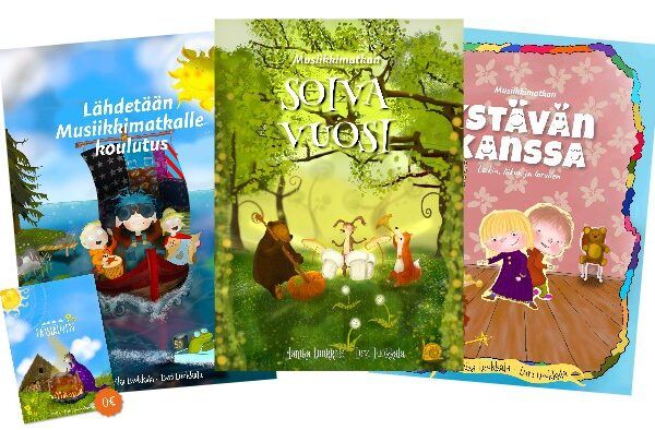 Kirja plus Lähdetään Musiikkimatkalle -koulutus