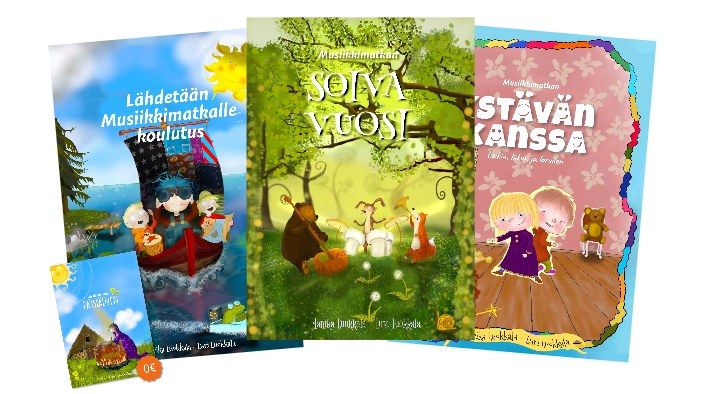 Kirja plus Lähdetään Musiikkimatkalle -koulutus