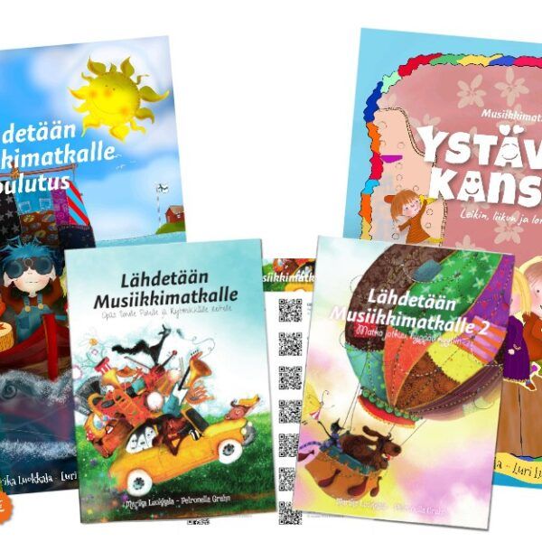 Kirja plus Lähdetään Musiikkimatkalle -koulutus