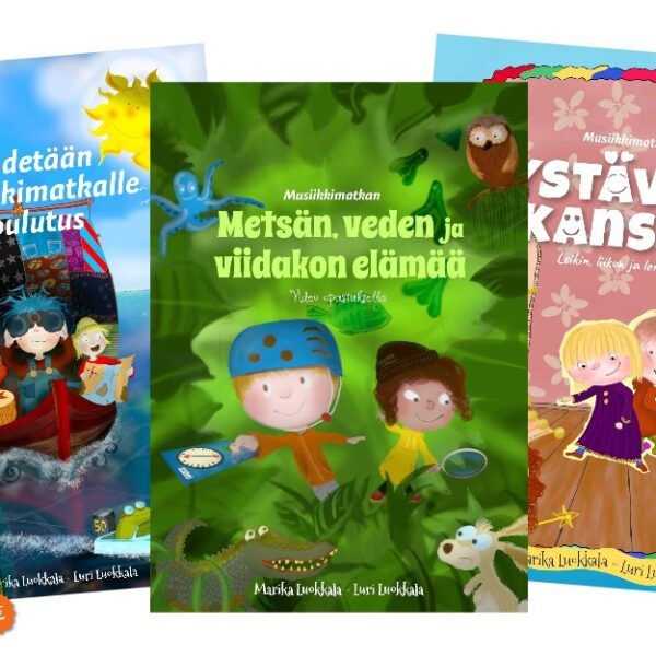 Kirja plus Lähdetään Musiikkimatkalle -koulutus