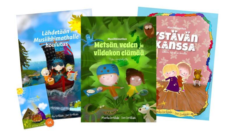 Kirja plus Lähdetään Musiikkimatkalle -koulutus