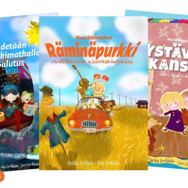 Kirja plus Lähdetään Musiikkimatkalle -koulutus