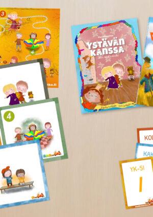 Noppakortit-iso Musiikkimatkan tunne- ja kaveritaito paketti